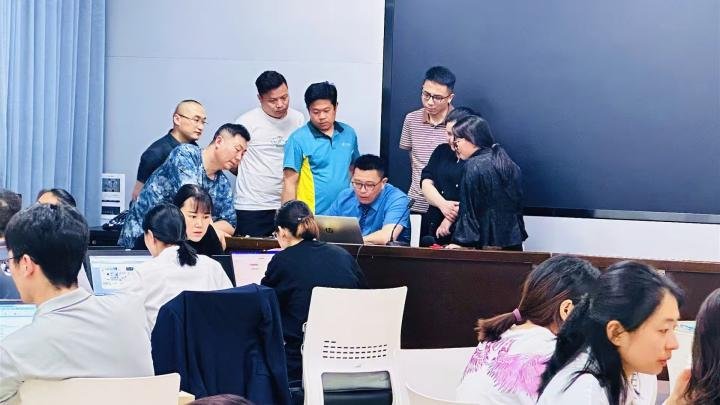 授课照片