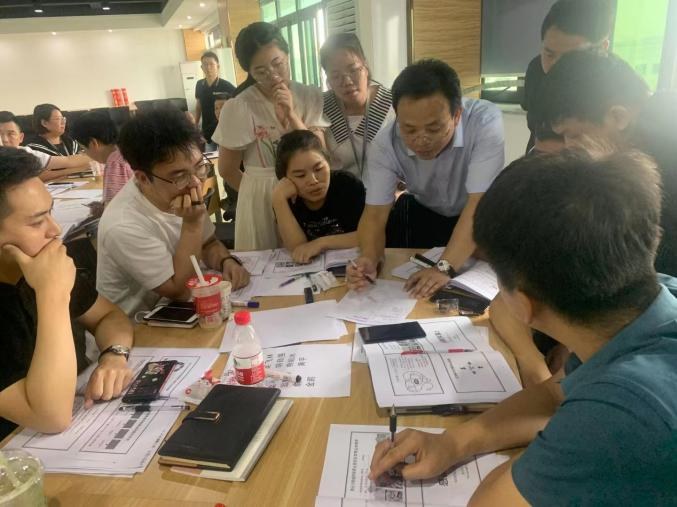胡军令老师授课现场