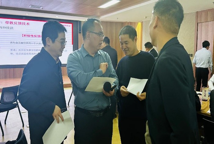 云潭老师带教辅导现场